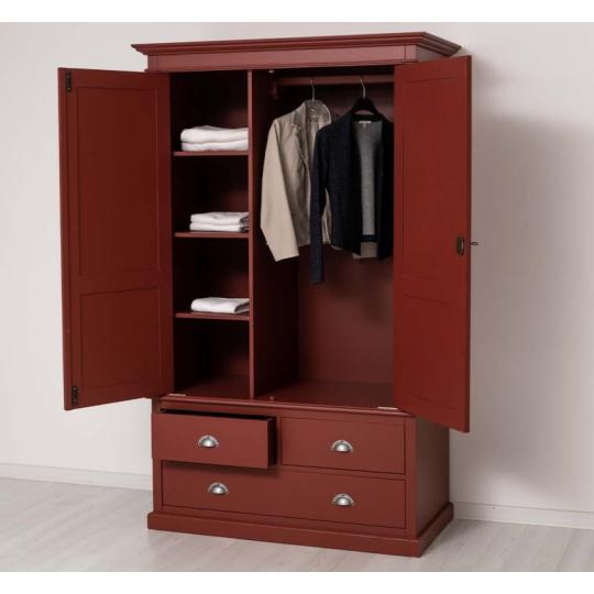 cervena country klasicky satnik mediteransky vintage skrina vidiecky dom nabytek ulozna skrina farebny jedinecny nabytek vyroba cerveny.jpg